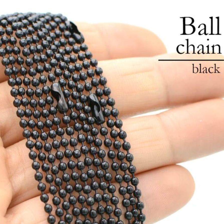 Gun metal ball chain 24 inch 