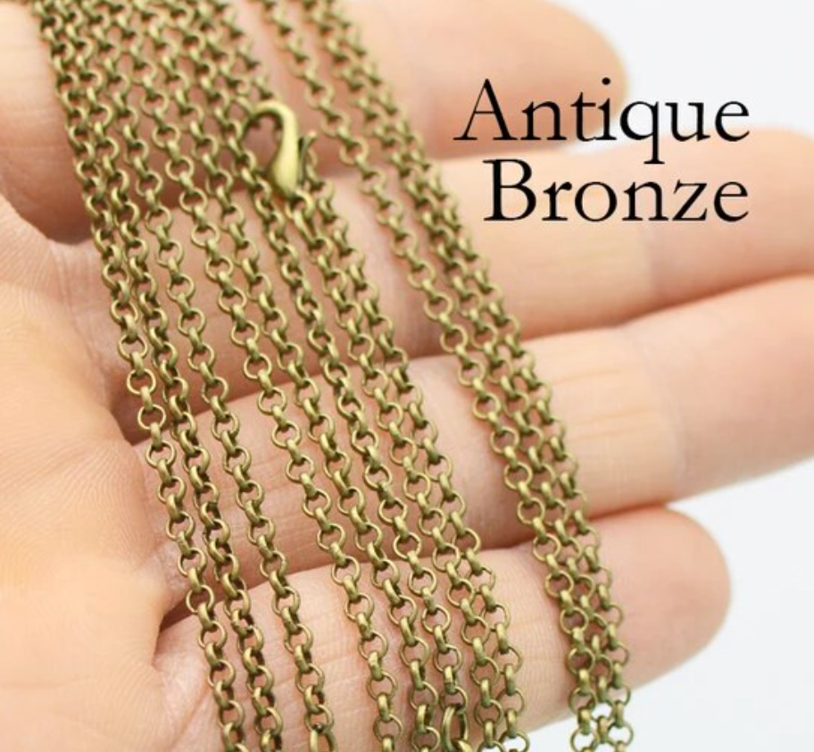 50 Wholesale Loop Chain Link 24 Inch Necklace