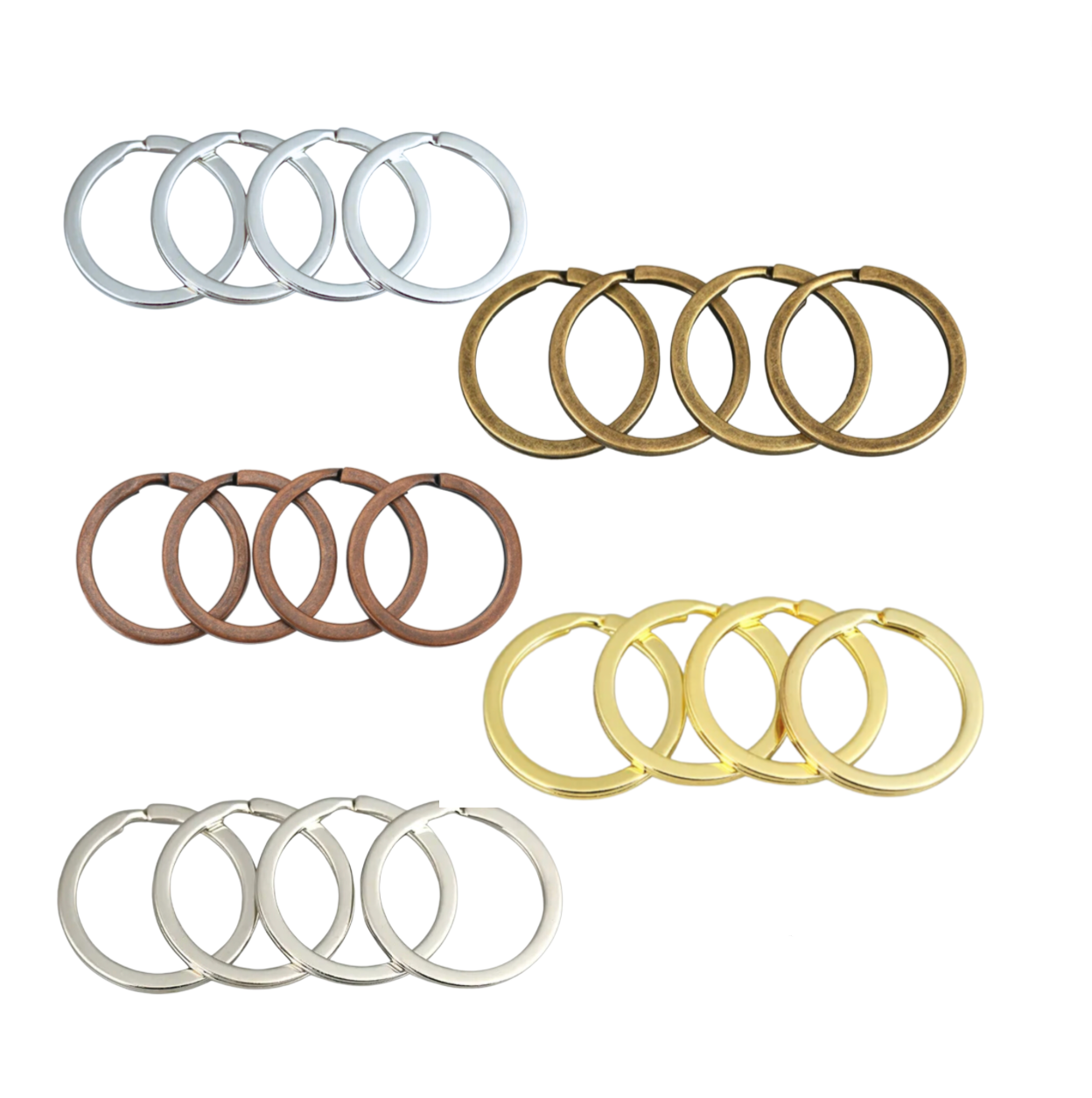 30mm Key Rings Split Ring