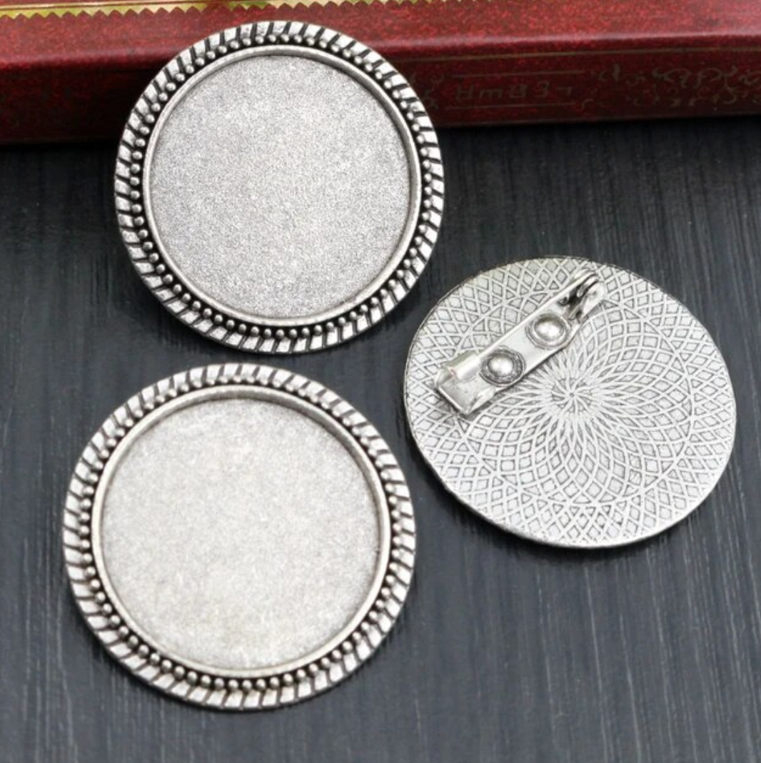 Personalized Gift Custom Brooch with Photo Keepsake - Perfect Pendants Plus