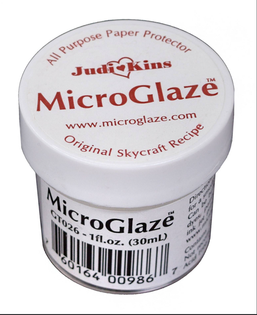 Microglaze Paper Sealant 1 oz. -  Prevent Ink from Bleeding When Using Inkjet Printer