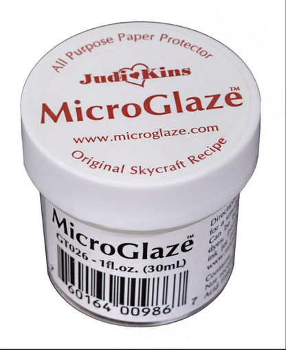 Microglaze Paper Sealant 1 oz. - Prevent Ink from Bleeding When Using Inkjet Printer - Perfect Pendants Plus