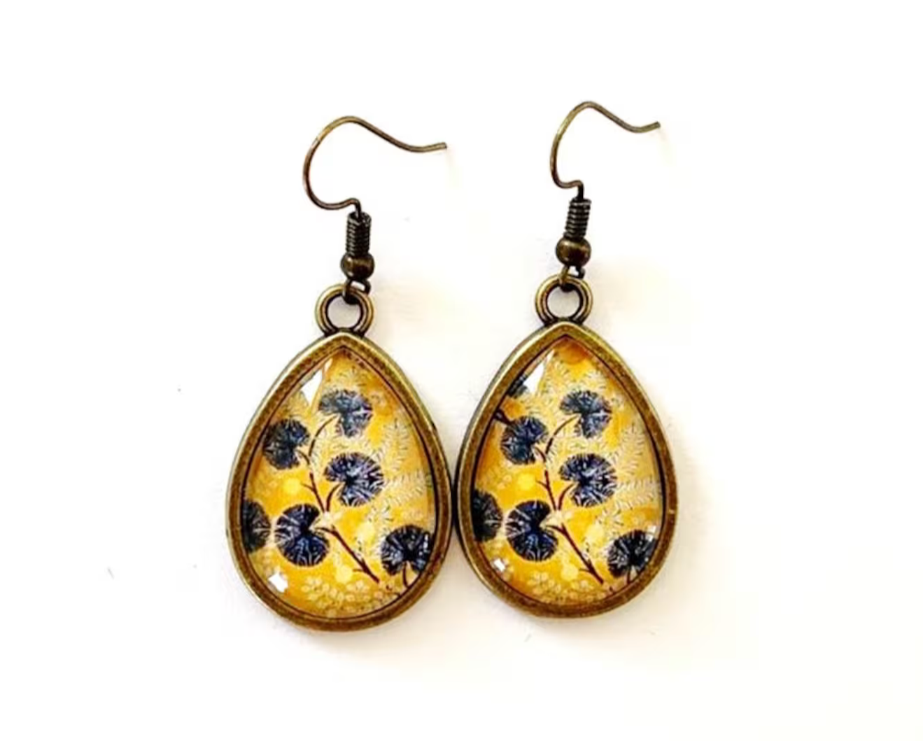 18x25mm Teardrop Shaped Earring Pendant Setting - Perfect Pendants Plus