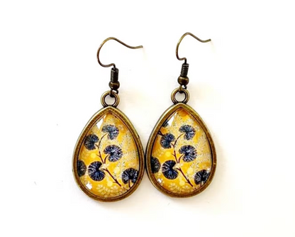 18x25mm Teardrop Shaped Earring Pendant Setting - Perfect Pendants Plus