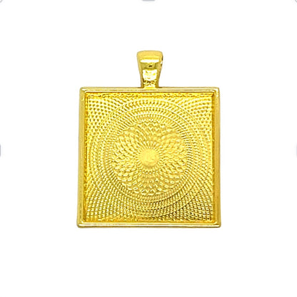 25mm Kits Square Necklace DIY Kids Craft - Perfect Pendants Plus