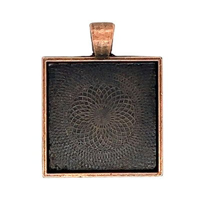 25mm Kits Square Necklace DIY Kids Craft - Perfect Pendants Plus