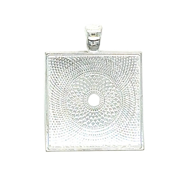 25mm Kits Square Necklace DIY Kids Craft - Perfect Pendants Plus