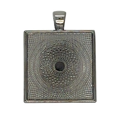 25mm Kits Square Necklace DIY Kids Craft - Perfect Pendants Plus