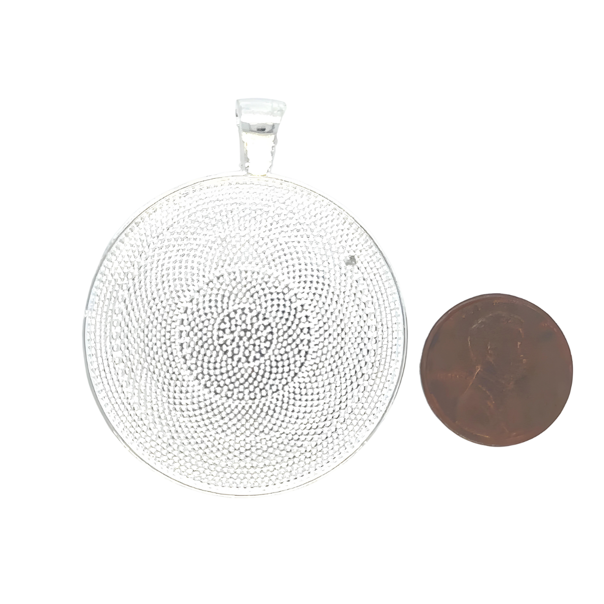 38mm LARGE Round Blank Pendant Trays - Perfect Pendants Plus