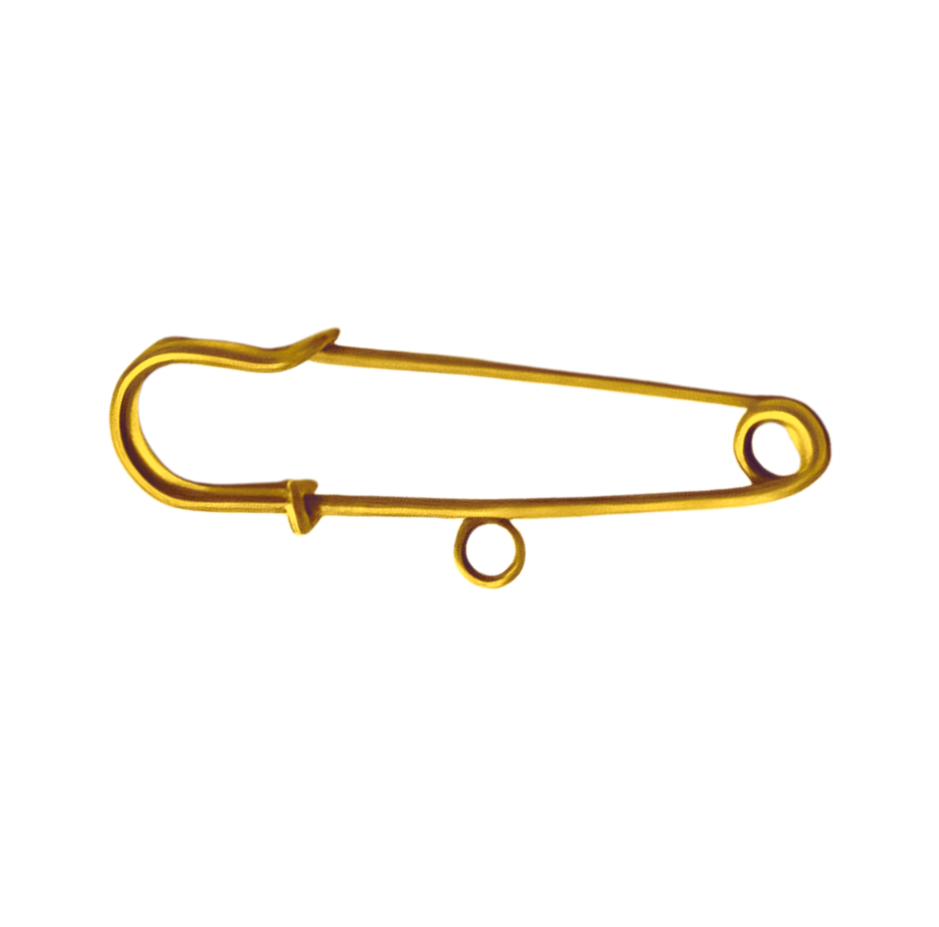 Safety Pin with Loop Photo Attachment - Perfect Pendants Plus