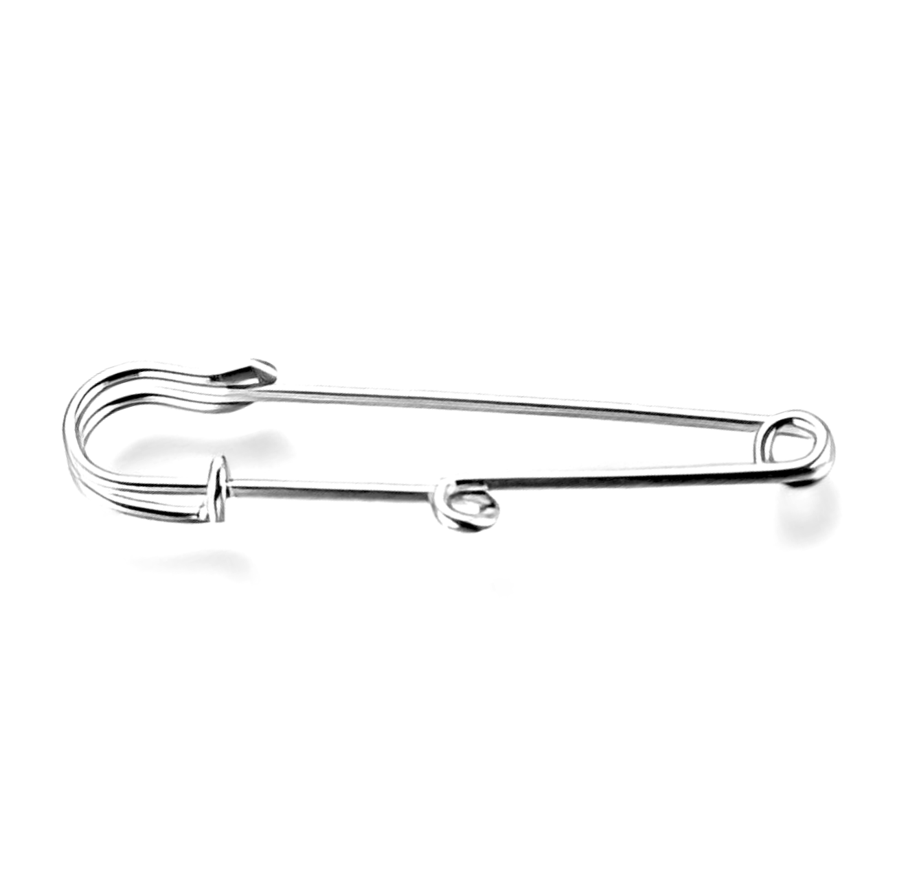 Safety Pin with Loop Photo Attachment - Perfect Pendants Plus
