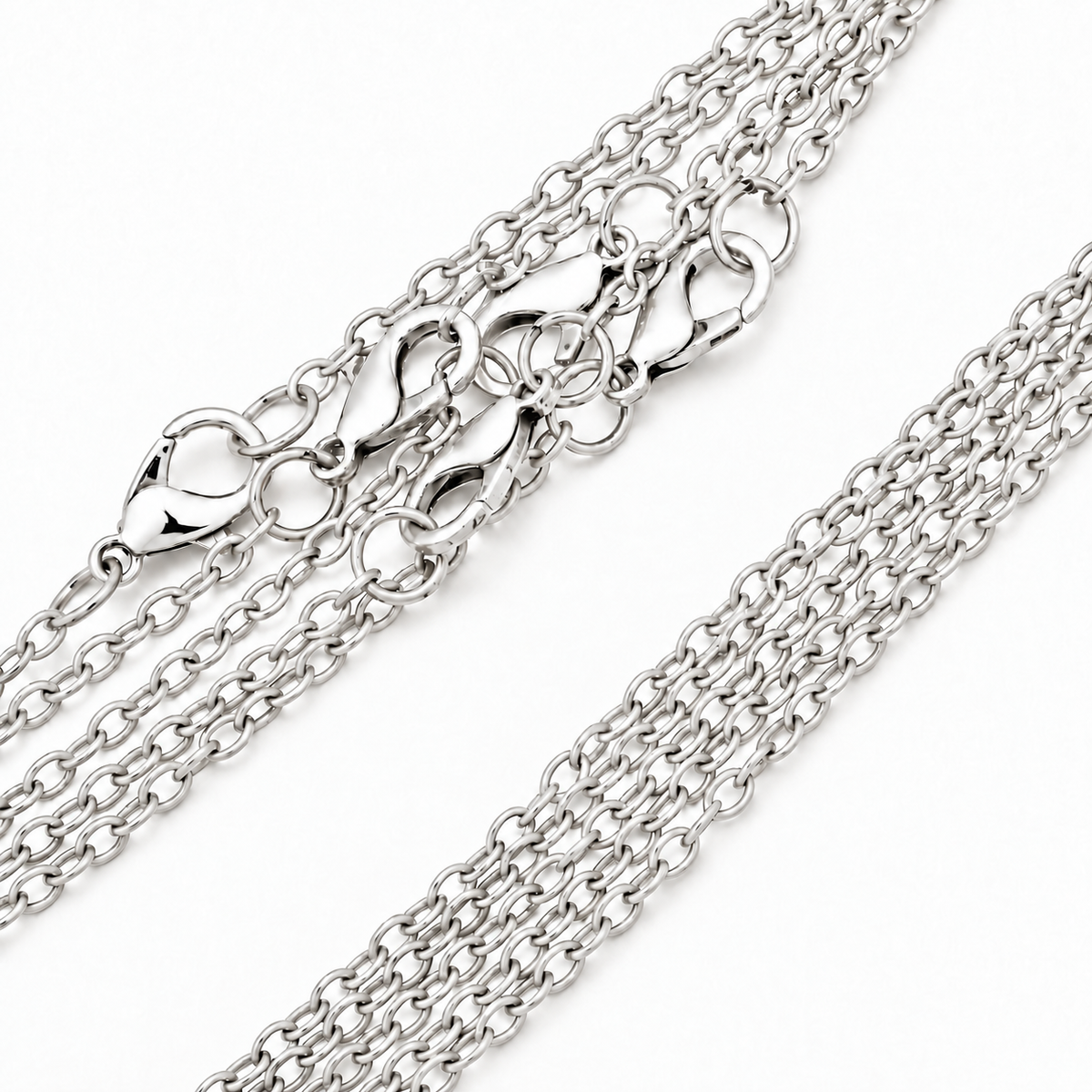 18 Inch Necklace Chains for Pendants Rolo
