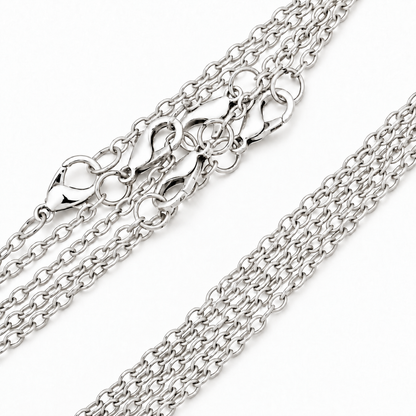 18 Inch Necklace Chains for Pendants Rolo