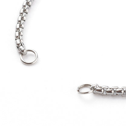 Bracelet Making Box Silver Chain Bracelets Lobster Clasp - Perfect Pendants Plus