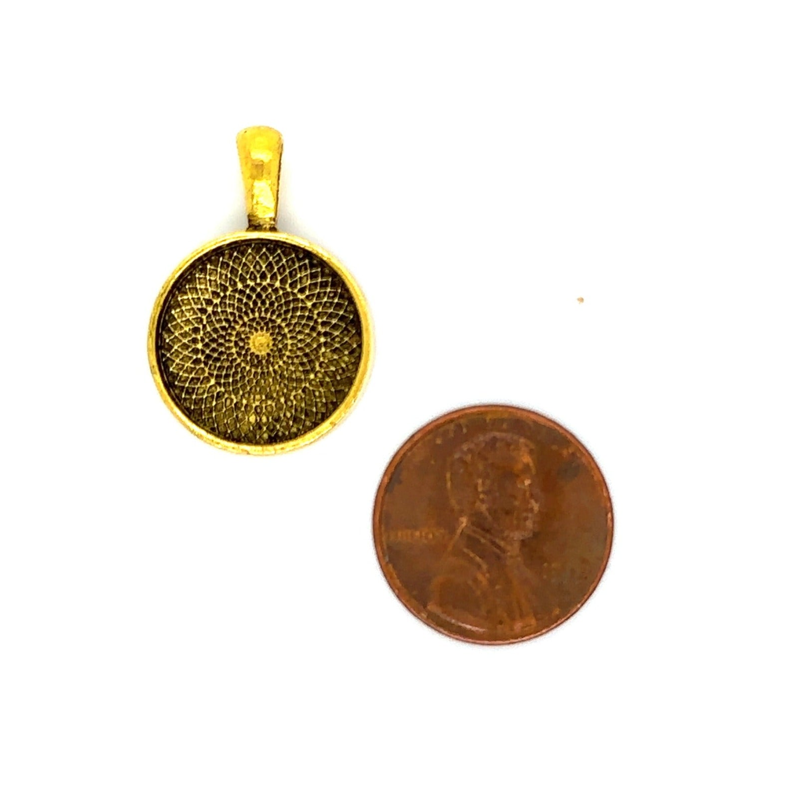16mm Round Jewelry Pendants for DIY Projects - Perfect Pendants Plus