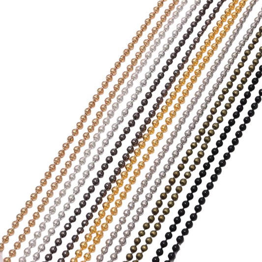 50 Wholesale 30 inch Ball Chain Necklaces - Perfect Pendants Plus