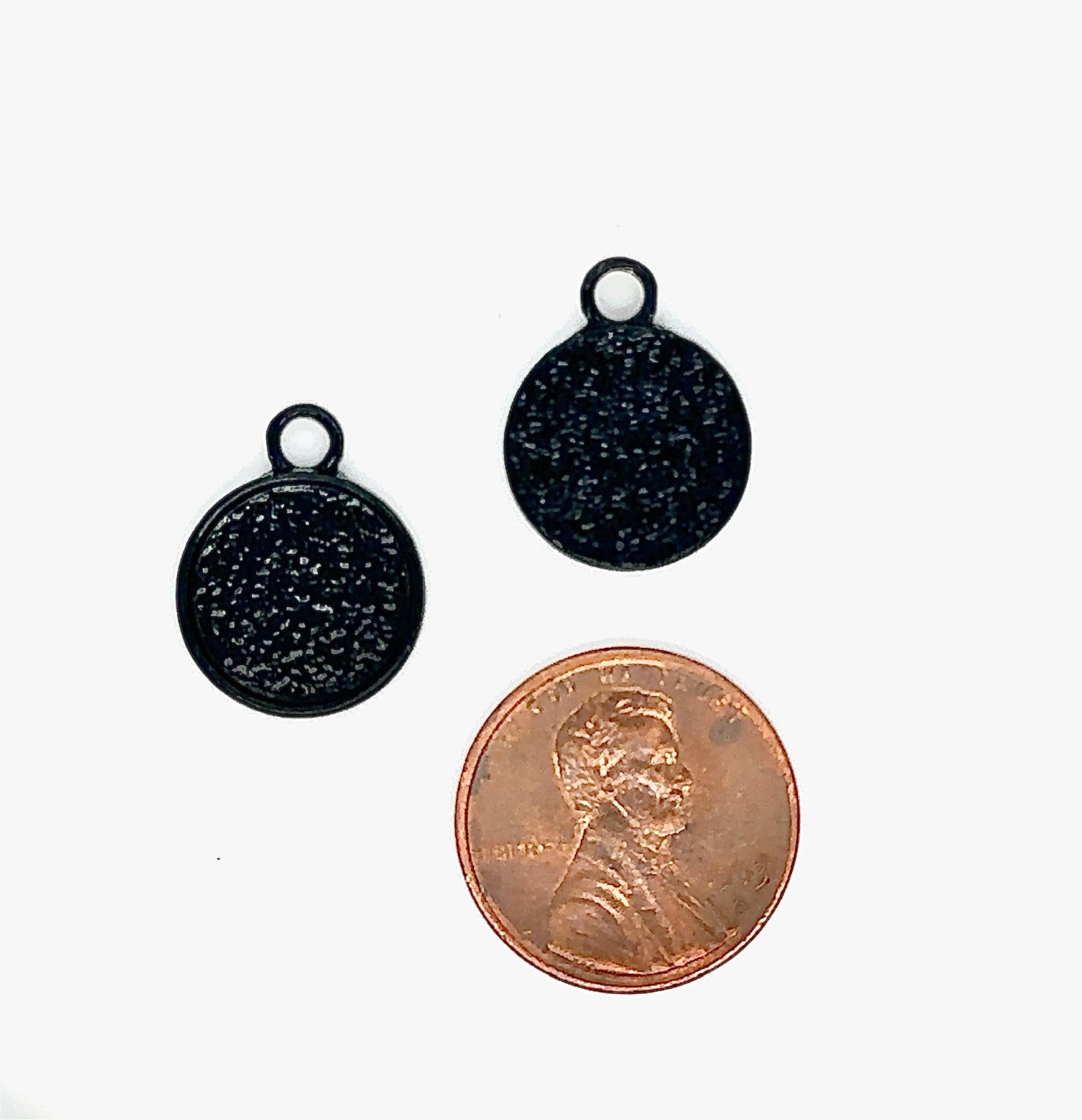 12mm Small Round Bezel Pendant Blank with Top Loop - Perfect Pendants Plus