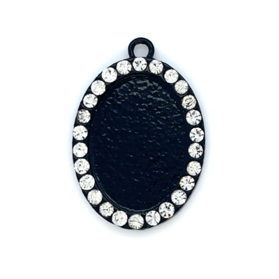 DIY Kit to make Graduation Cap Charm with Memorial Photo to Wear on Cap - Perfect Pendants Plus