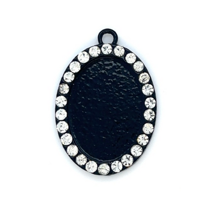 DIY Kit to make Graduation Cap Charm with Memorial Photo to Wear on Cap - Perfect Pendants Plus