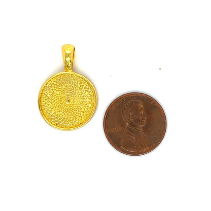 16mm Round Jewelry Pendants for DIY Projects