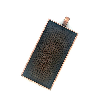 Kits 25x50mm Deep Rectangle Necklace - Perfect Pendants Plus