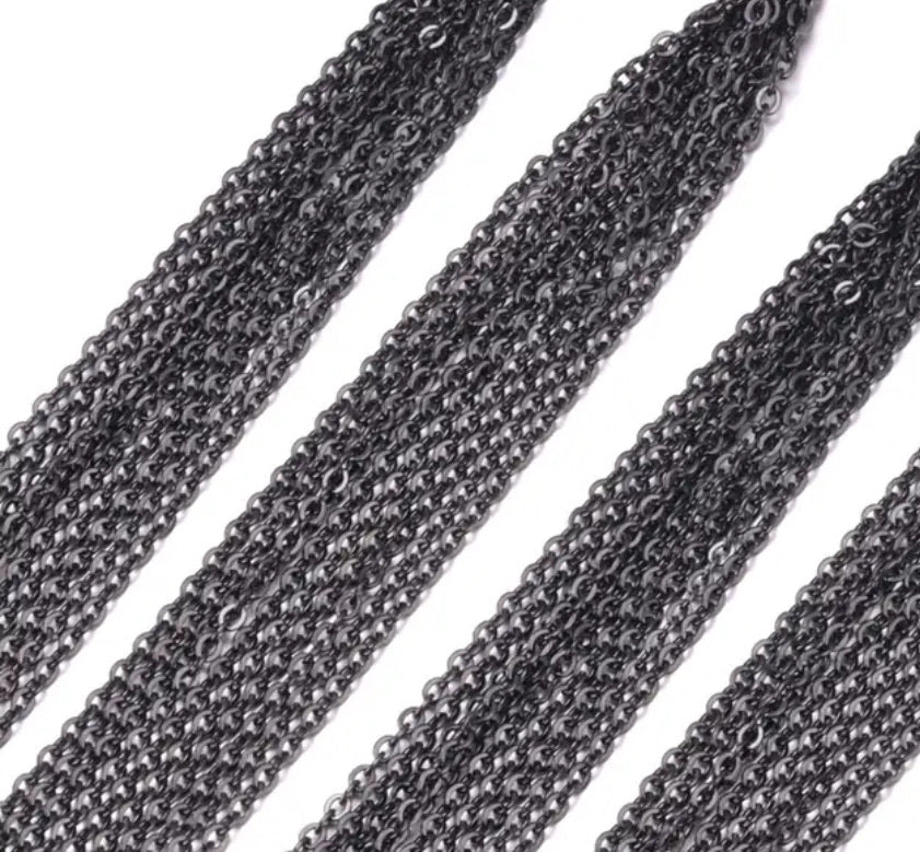 Necklace Chains for Pendants Rolo 18 inch - Perfect Pendants Plus