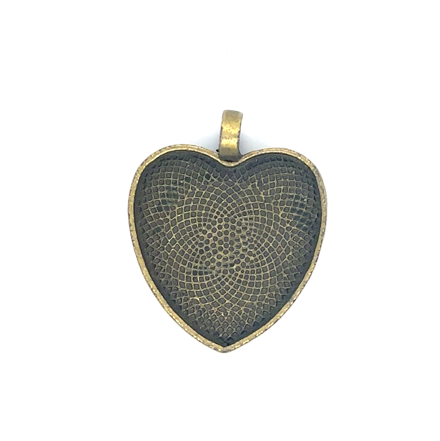 25mm Heart Shaped Pendant Charms - Perfect Pendants Plus