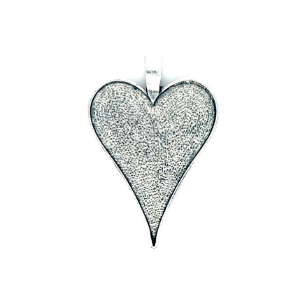 Heart Shaped Pendant Tray 35x48mm - Perfect Pendants Plus