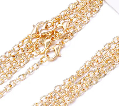 Necklace Chains for Pendants Rolo 18 inch - Perfect Pendants Plus