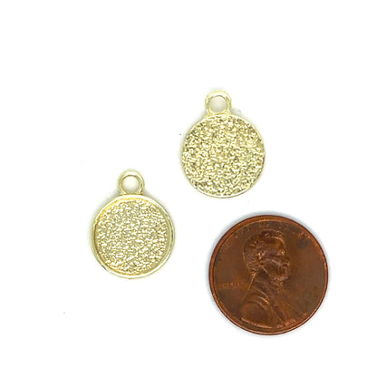 12mm Small Round Bezel Pendant Blank with Top Loop - Perfect Pendants Plus