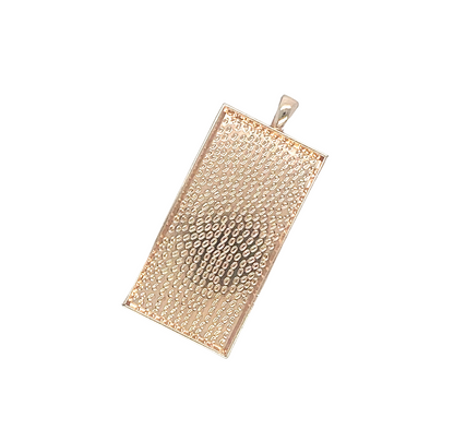 Kits 25x50mm Deep Rectangle Necklace - Perfect Pendants Plus
