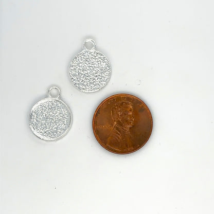12mm Small Round Bezel Pendant Blank with Top Loop - Perfect Pendants Plus