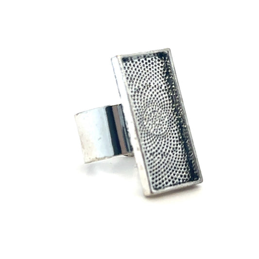 Ring Blanks for Jewelry Making (Adjustable) 10x25mm - Perfect Pendants Plus