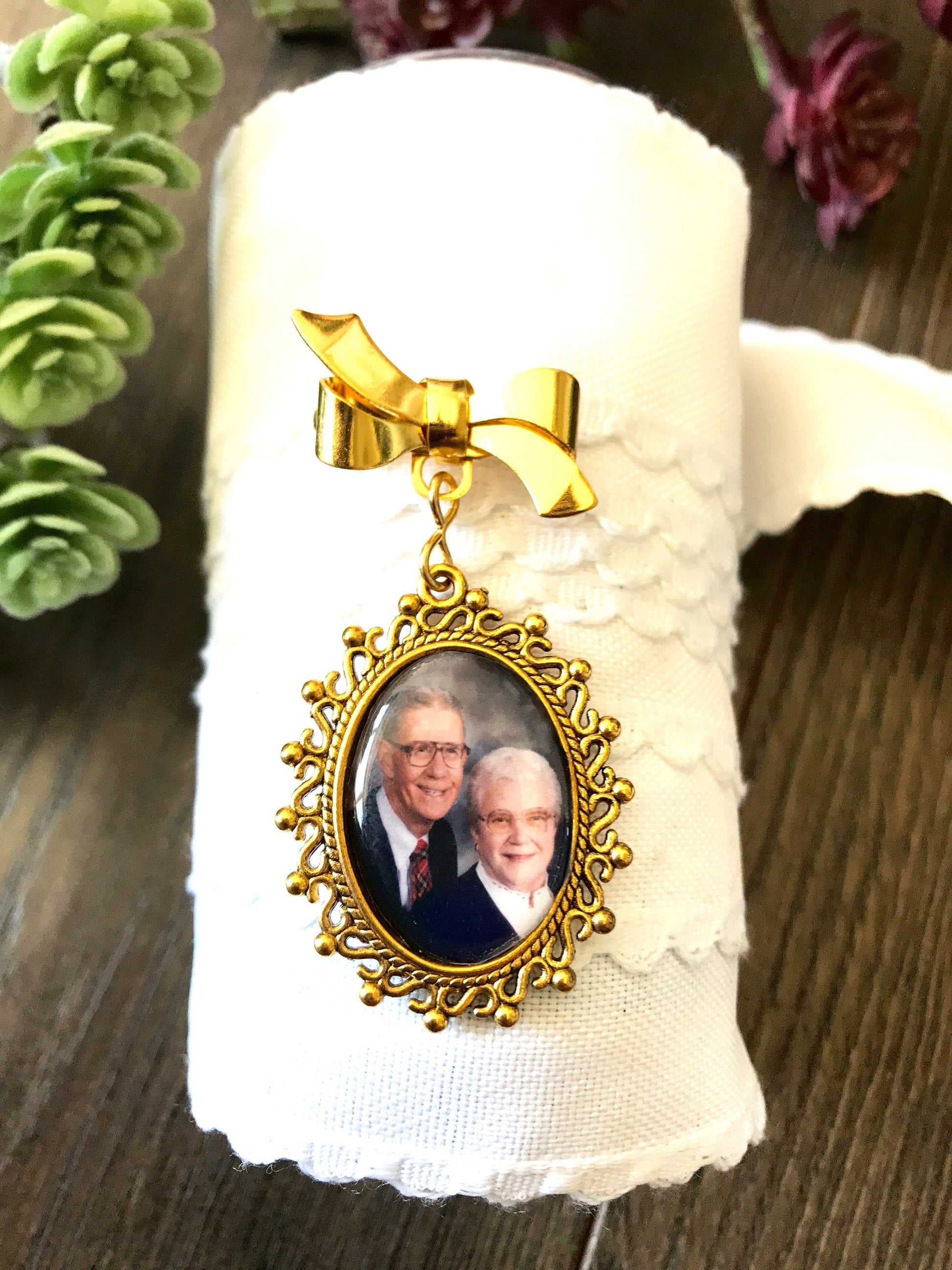 Bow Pin Use to Attach Photo Charms - Perfect Pendants Plus