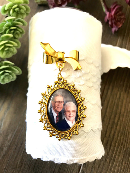 Bow Pin Use to Attach Photo Charms - Perfect Pendants Plus