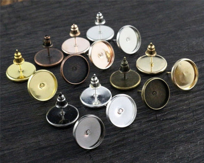 12mm Round Glass Domed For Pendants, Magnets or Mosaics - Perfect Pendants Plus