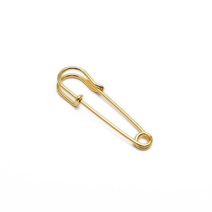 Boutonniere Safety Pin for photo charms 1.5 inches black, rose gold, - Perfect Pendants Plus