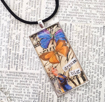 Kits 25x50mm Deep Rectangle Necklace - Perfect Pendants Plus