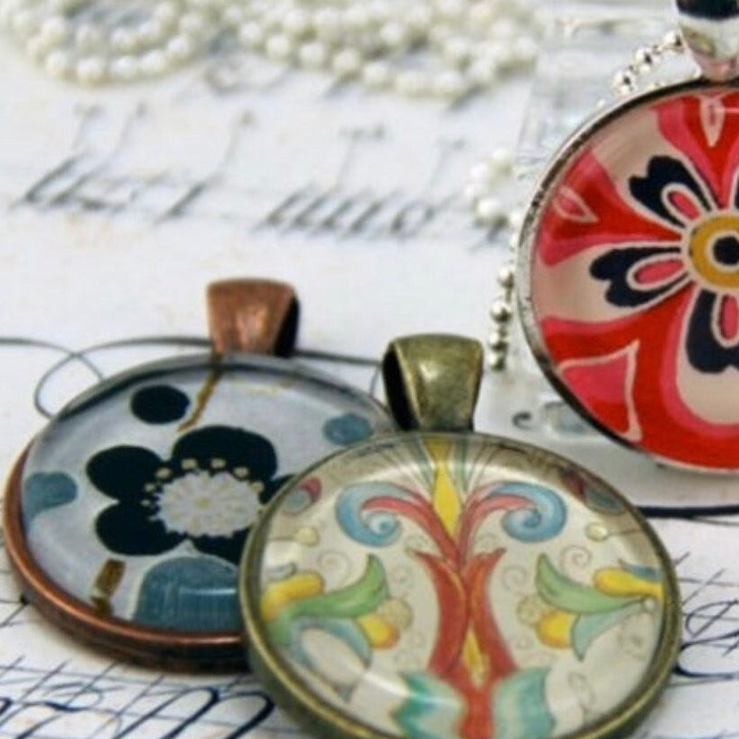 Complete 45-Piece DIY Necklace Sampler Pendant Kit - Perfect Pendants Plus