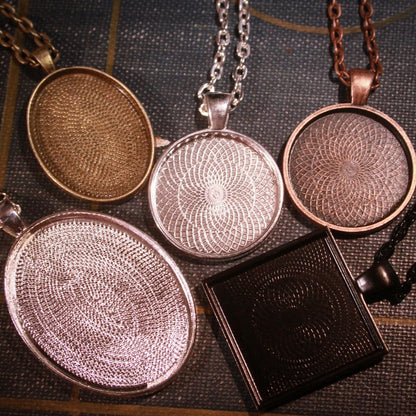 Complete 45-Piece DIY Necklace Sampler Pendant Kit - Perfect Pendants Plus