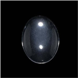 Oval Glass Clear domed cabochon 30 mm x 40 mm