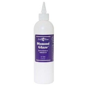 Diamond Glaze Glue Jewelry Making Glue 8 oz by Judi Kins - Perfect Pendants Plus