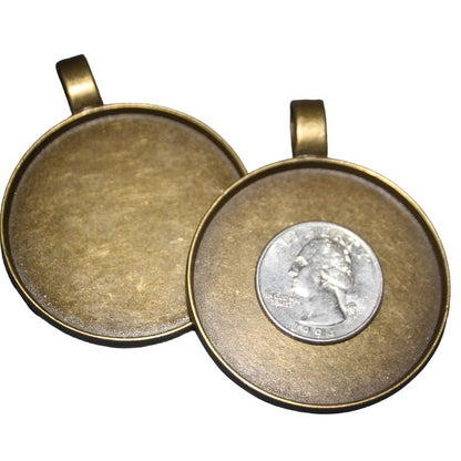 2 inch Deep Pendants Round Extra Large (47.8mm INSIDE) - Perfect Pendants Plus