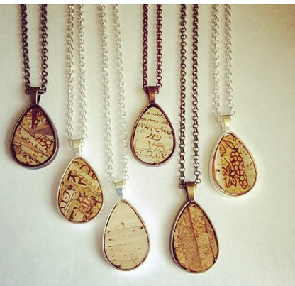 20x30mm Teardrop Shaped Necklace Pendant Setting - Perfect Pendants Plus