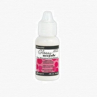 Glossy Accents Glue Adhesive (Resin Like Doming Adhesive) by Ranger - Tim Holtz - Perfect Pendants Plus
