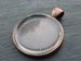 12 - 25mm Flat Round Glass Clear Tiles Cabochons 1 inch - Perfect Pendants Plus