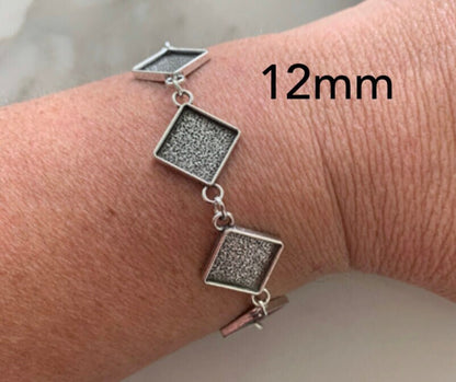 Bracelet Making kits - Complete make Bracelet Kit Includes Glass - Perfect Pendants Plus
