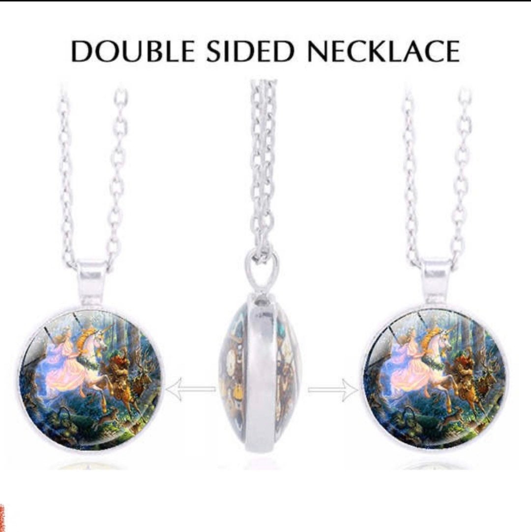 25mm Double Sided Round Pendant Setting 1 inch 2-sided - Perfect Pendants Plus