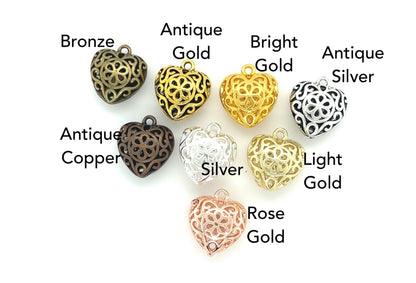 Heart charm Add ons for custom photo memorial charm Wedding, Graduation In memory Jewelry for bride - Perfect Pendants Plus
