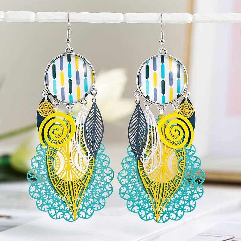 6 - 18mm Round Chandelier Connector Earring Setting - Perfect Pendants Plus